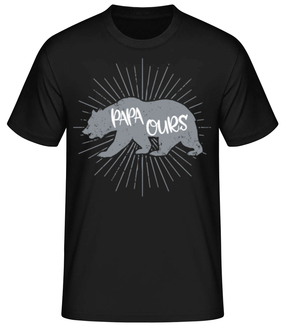 Papa Ours · T-shirt standard Homme