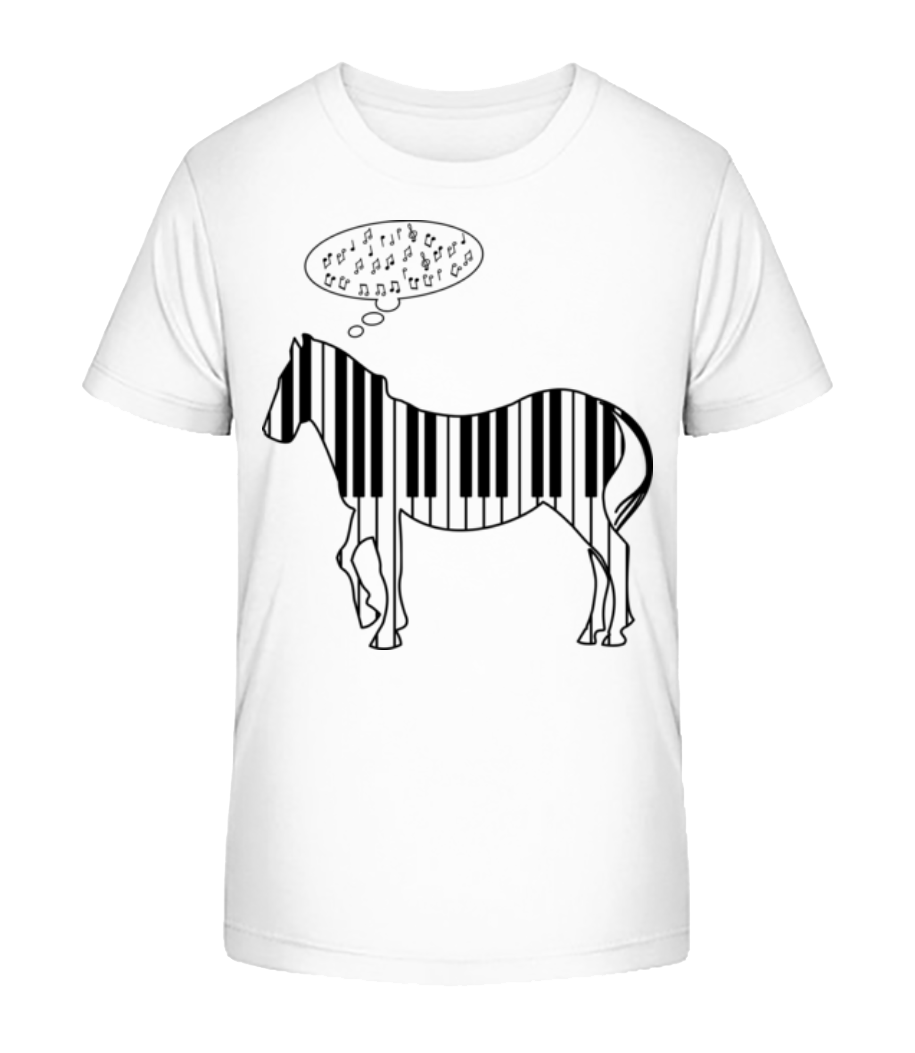 Piano Zèbre · T-shirt bio Enfant Stanley Stella 2.0