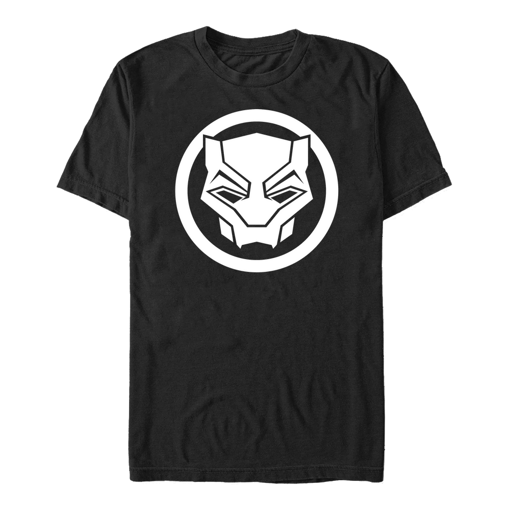 Marvel - Panthère noire Wakanda pour toujours - Logo Black Panther Sigil Clear - Homme T-shirt