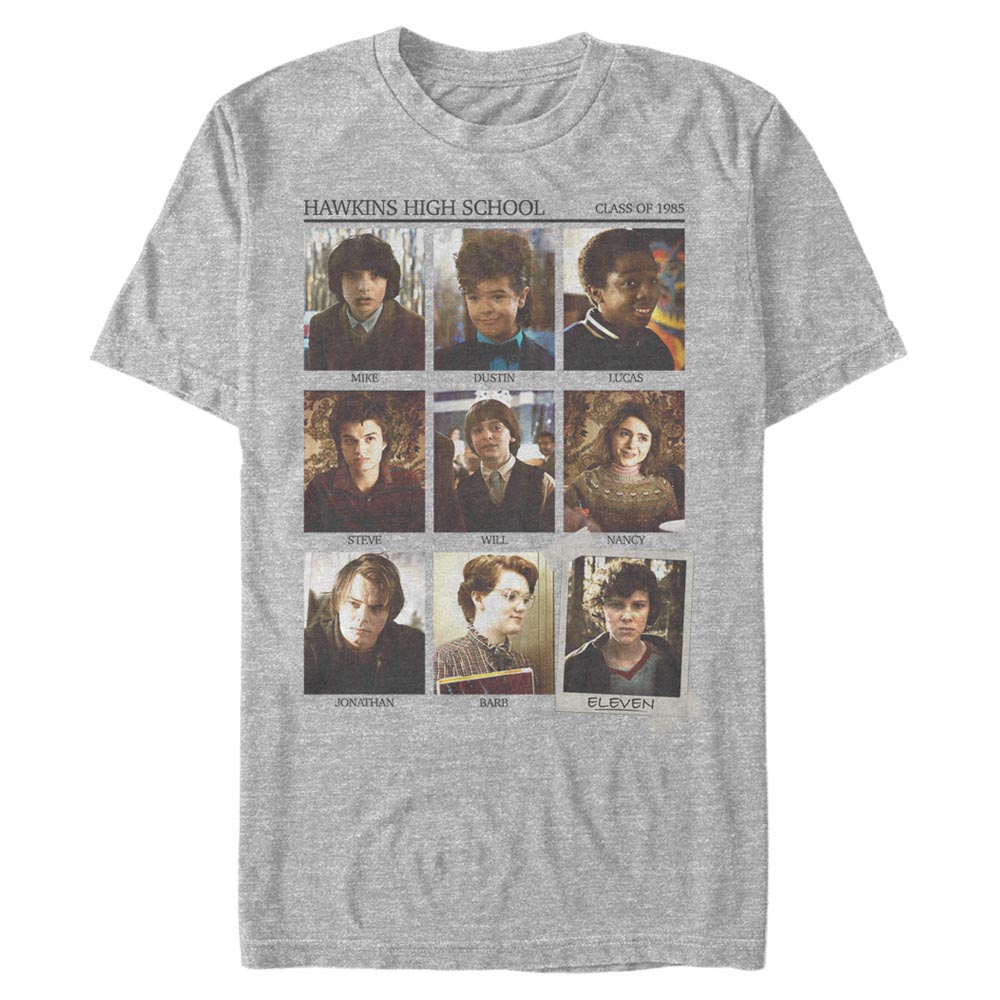 Netflix - Stranger Things - Photo de groupe Hawkins High - Homme T-shirt