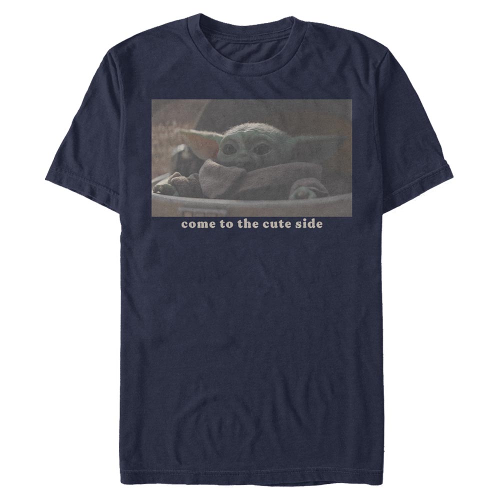 Star Wars - The Mandalorian - L'Enfant Cute Side - Homme T-shirt