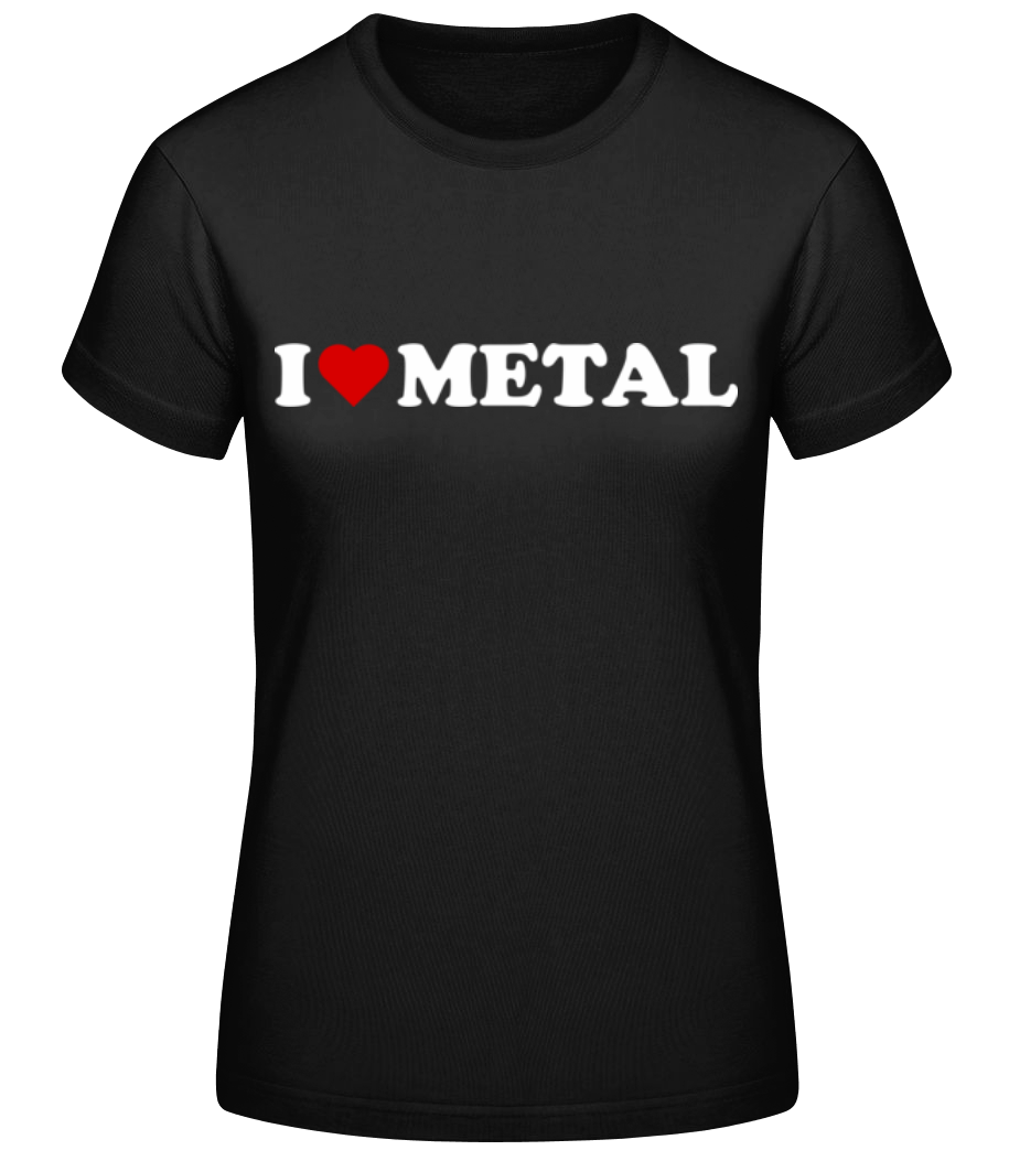 I Love Metal · T-shirt standard Femme