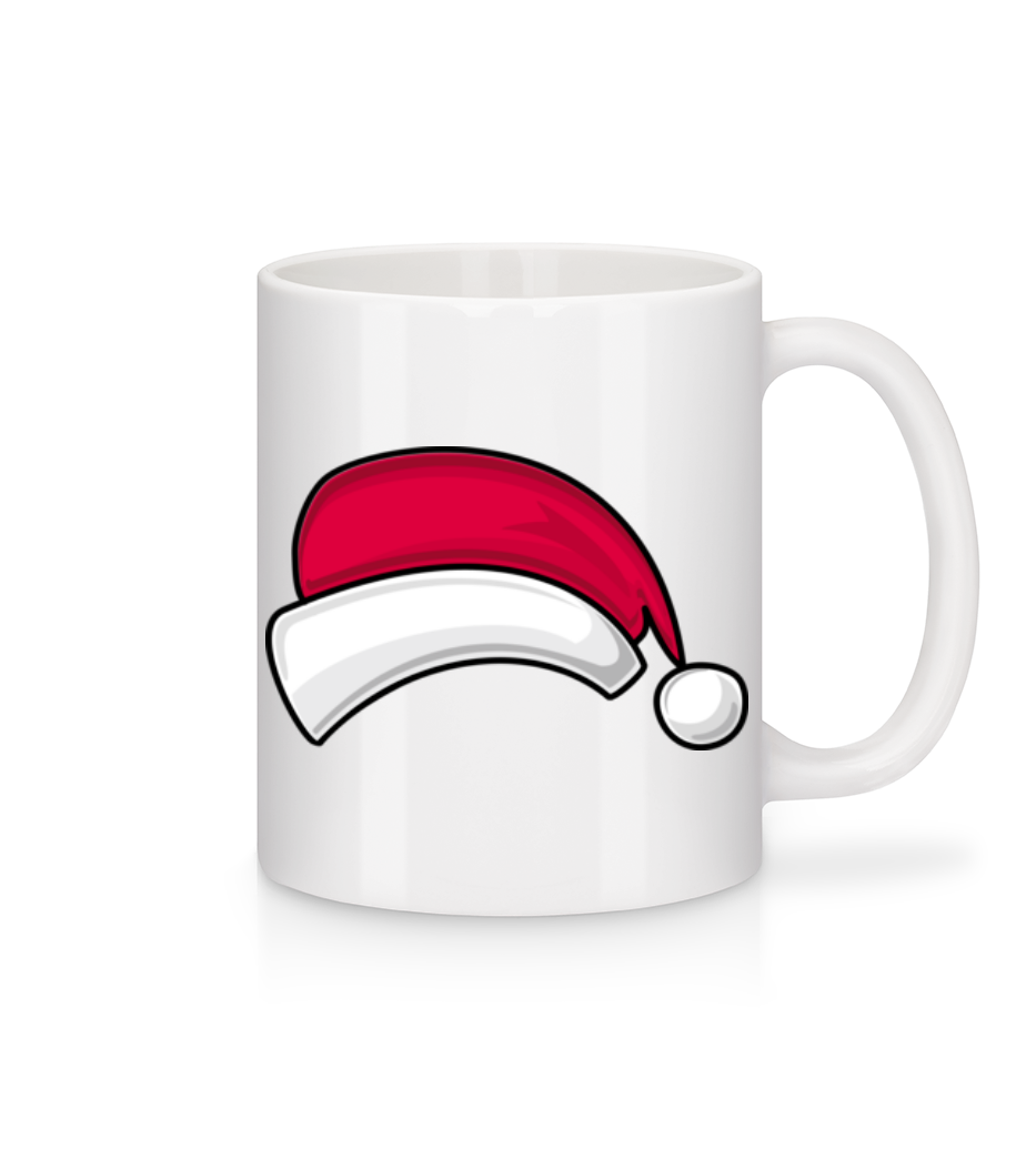 Chapeau De Père Noël · Mug en céramique blanc