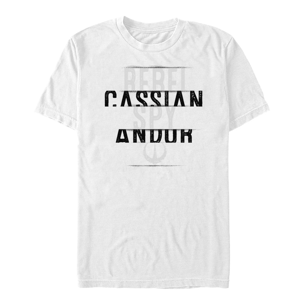 Star Wars - Andor - Cassian Andor Spy Text Stack - Homme T-shirt