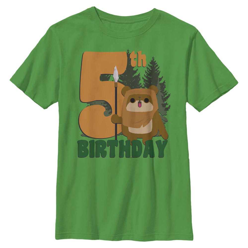 Star Wars - Ewoks 5th Birthday - Birthday - Enfant T-shirt