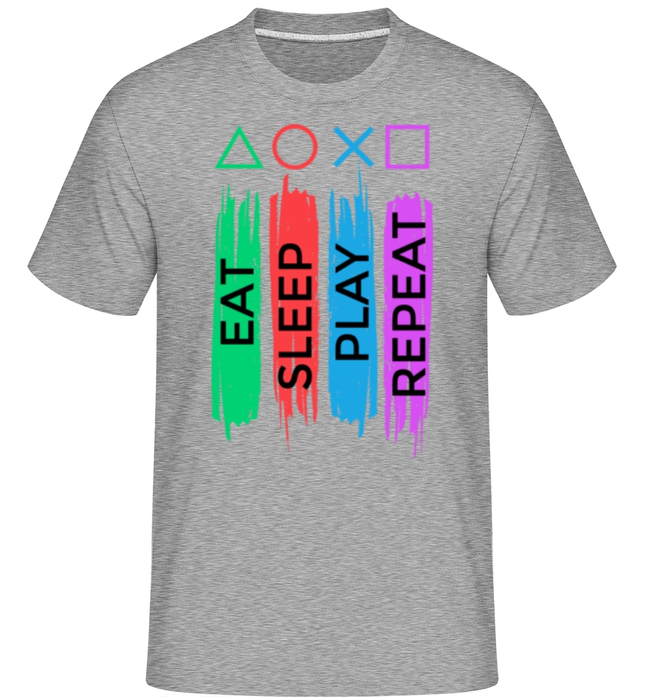 Eat Sleep Play Repeat ·  T-Shirt Shirtinator homme