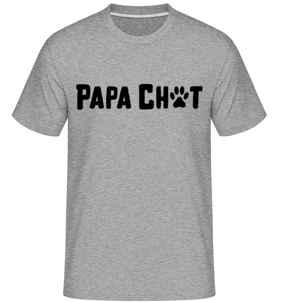 Papa Chat ·  T-Shirt Shirtinator homme