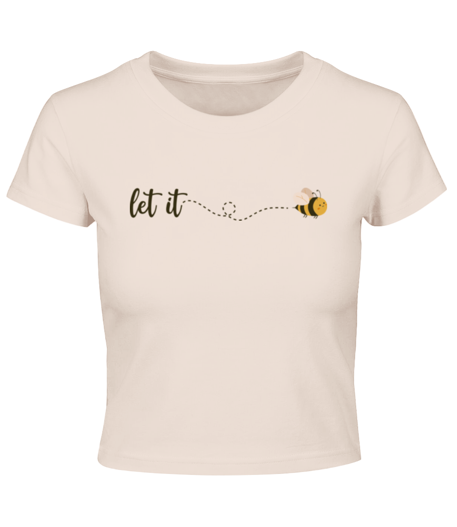 Let It Bee · Crop top