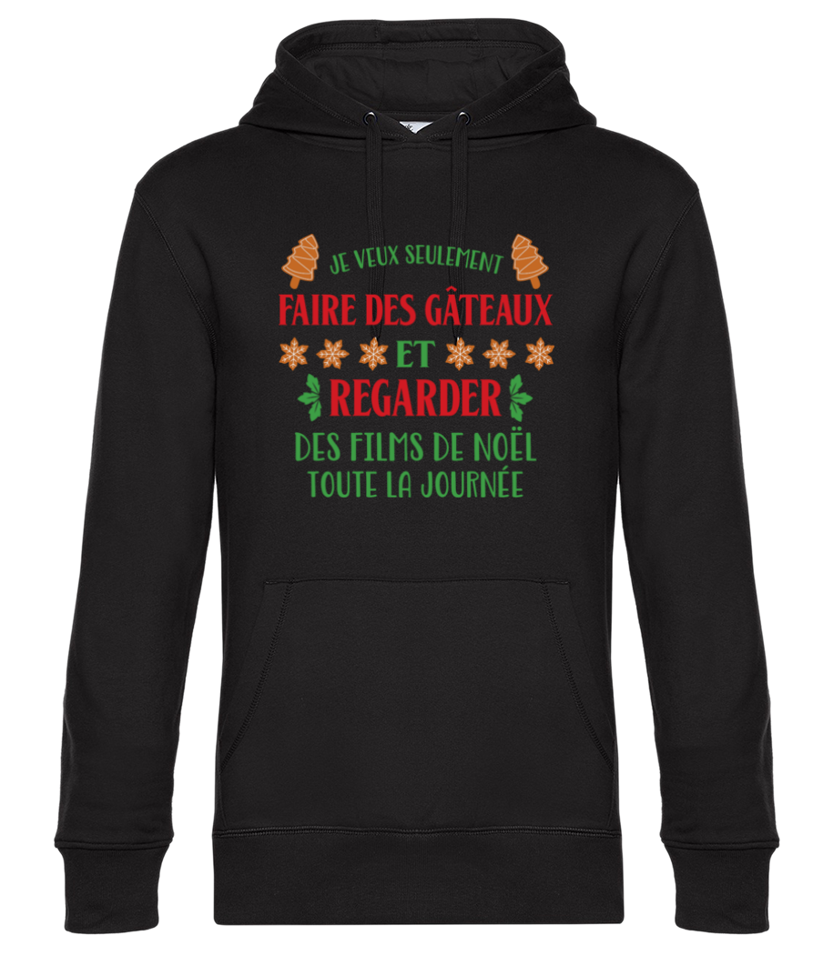 Je Veux Seulement faire Des Gâteaux · Sweat à capuche standard homme