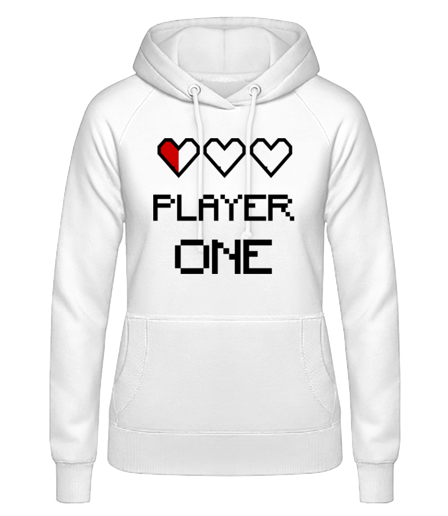 Player One · Sweat à capuche basique pour femme