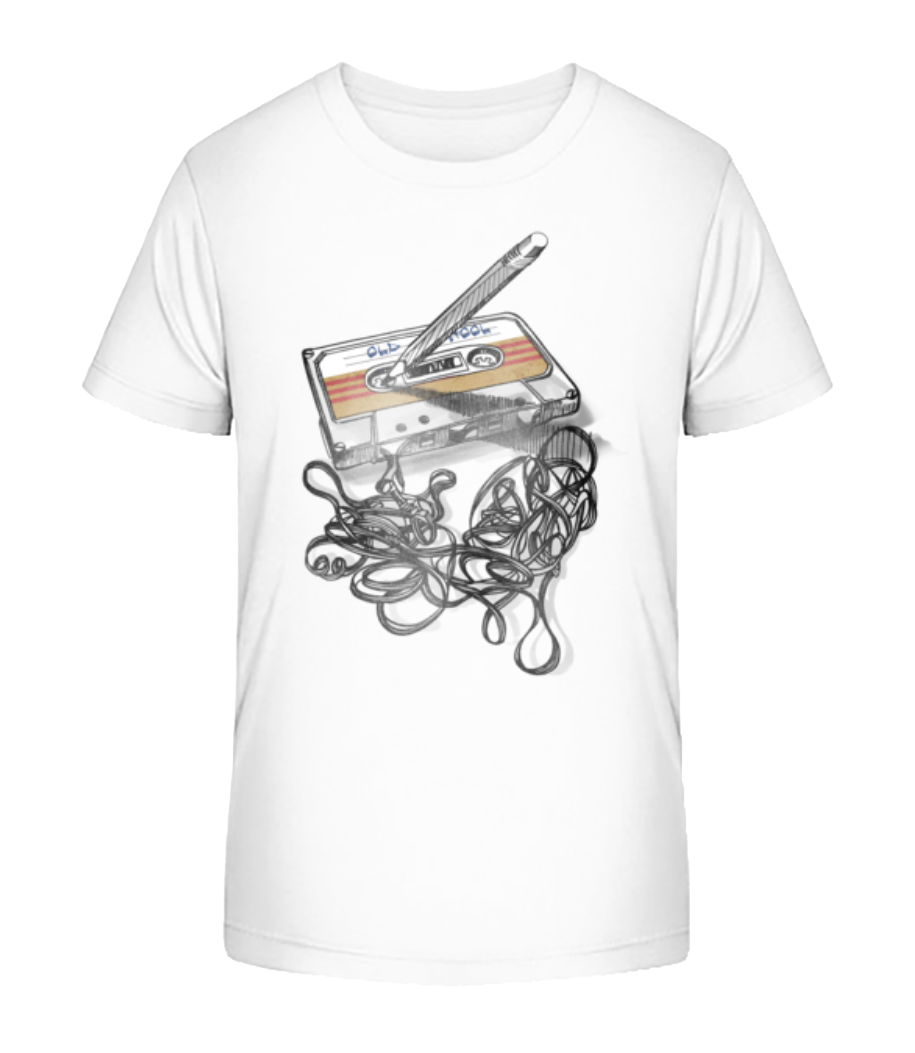 Cassette Vieille École · T-shirt bio Enfant Stanley Stella 2.0