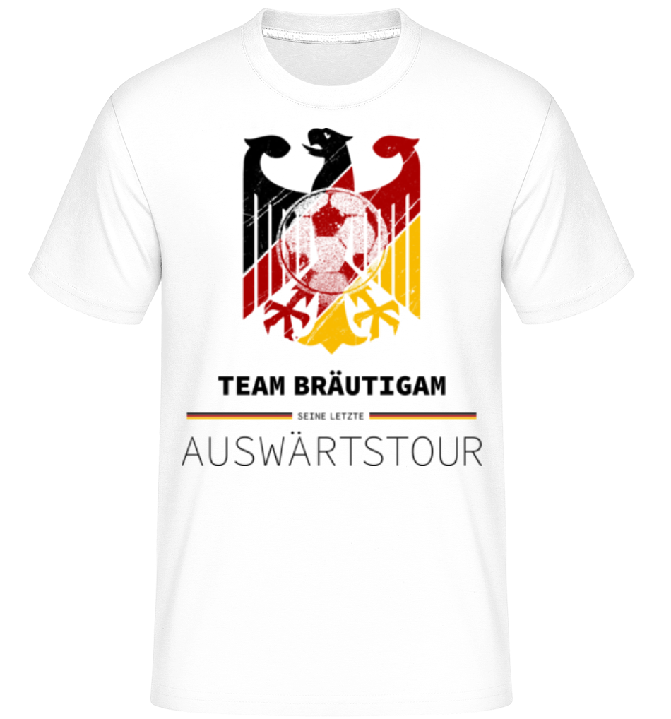 Letzte Auswärtstour Team Bräutigam · Shirtinator Männer T-Shirt