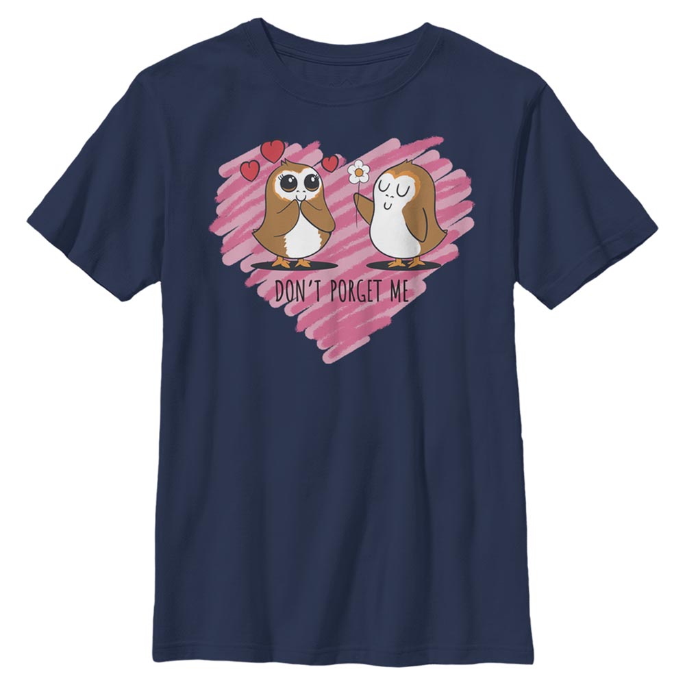 Star Wars - Le Réveil de la Force - Porg Dont et Me - Valentine's Day - Enfant T-shirt