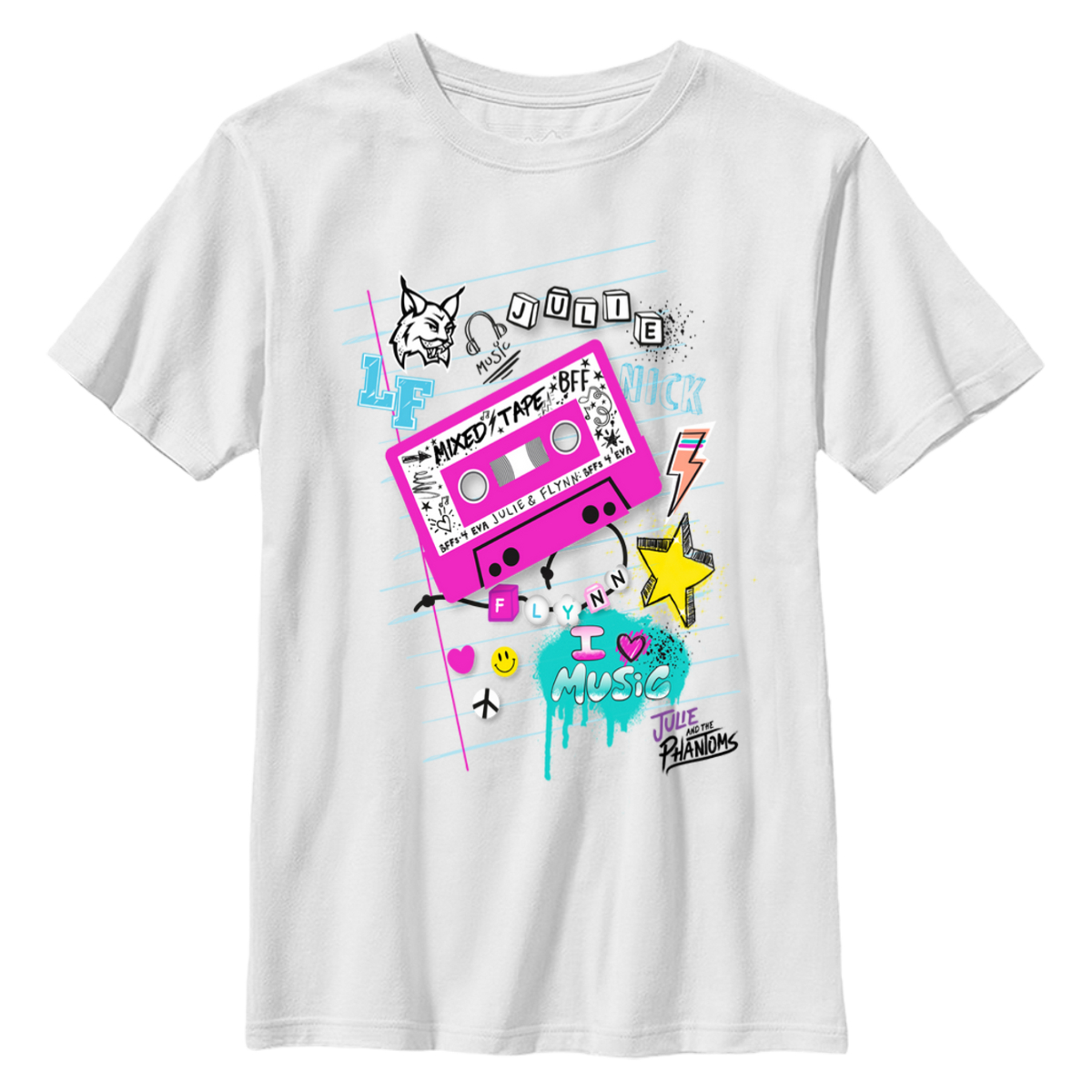 Netflix - Julie And The Phantoms - Tape Deck School Page - Enfant T-shirt