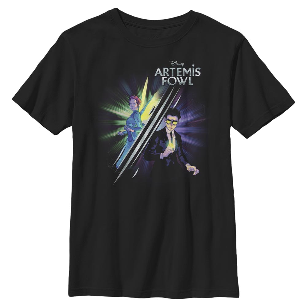 Disney Classics - Artemis Fowl - Photo de groupe Artemis Holly Split - Enfant T-shirt
