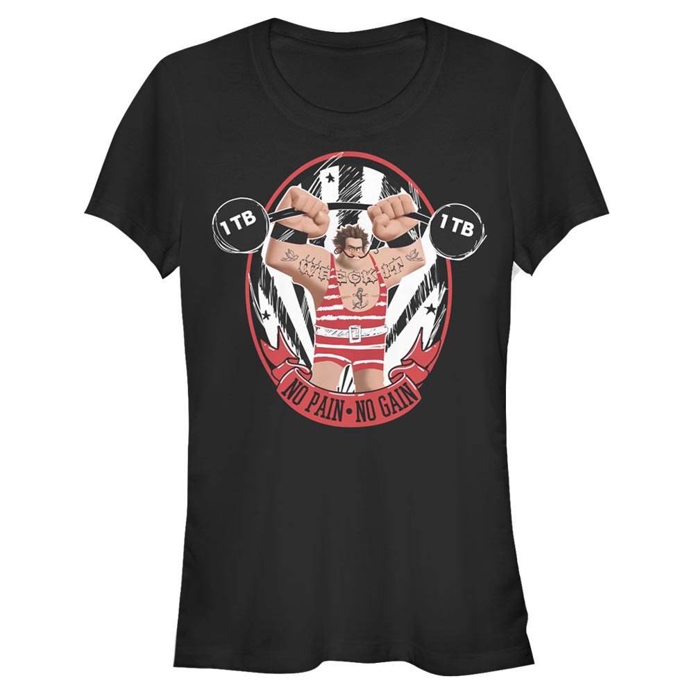 Disney - Les mondes de Ralph - Ralph No Pain No Gain - Femme T-shirt