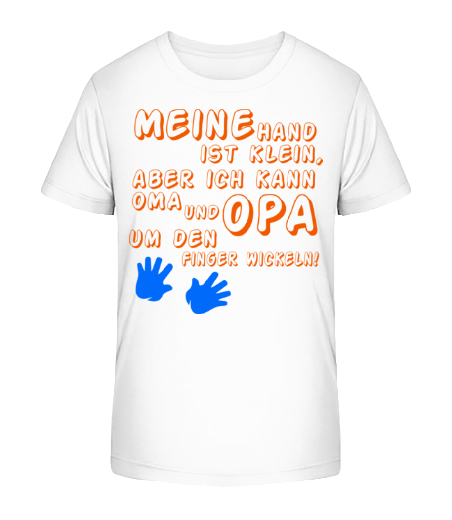 Oma Und Opa Lieben Mich · Kinder Bio T-Shirt Stanley Stella 2.0