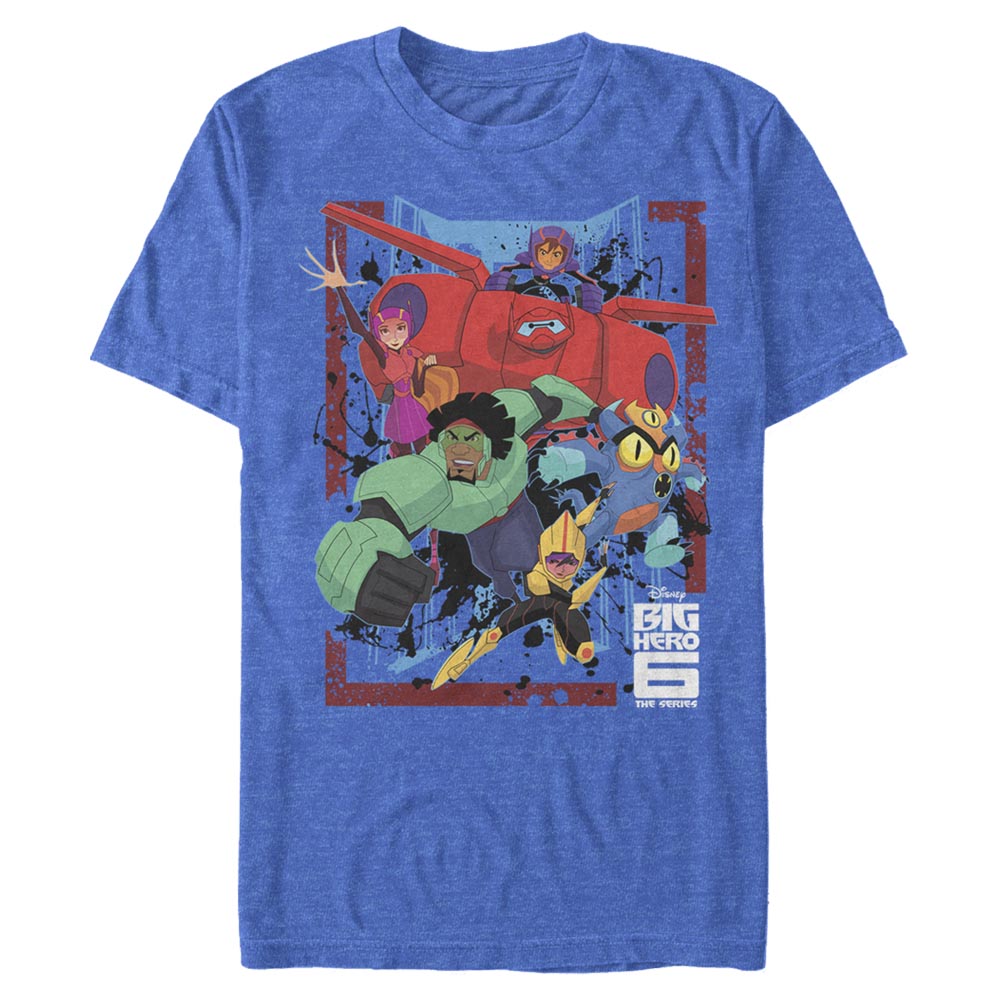 Disney - Les Nouveaux Héros - Photo de groupe Group Six - Homme T-shirt