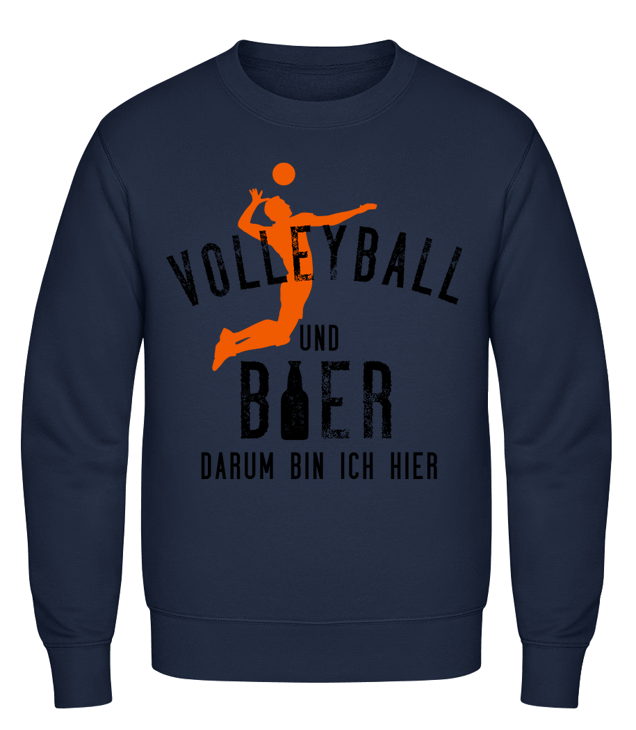 Volleyball Und Bier · Männer Pullover