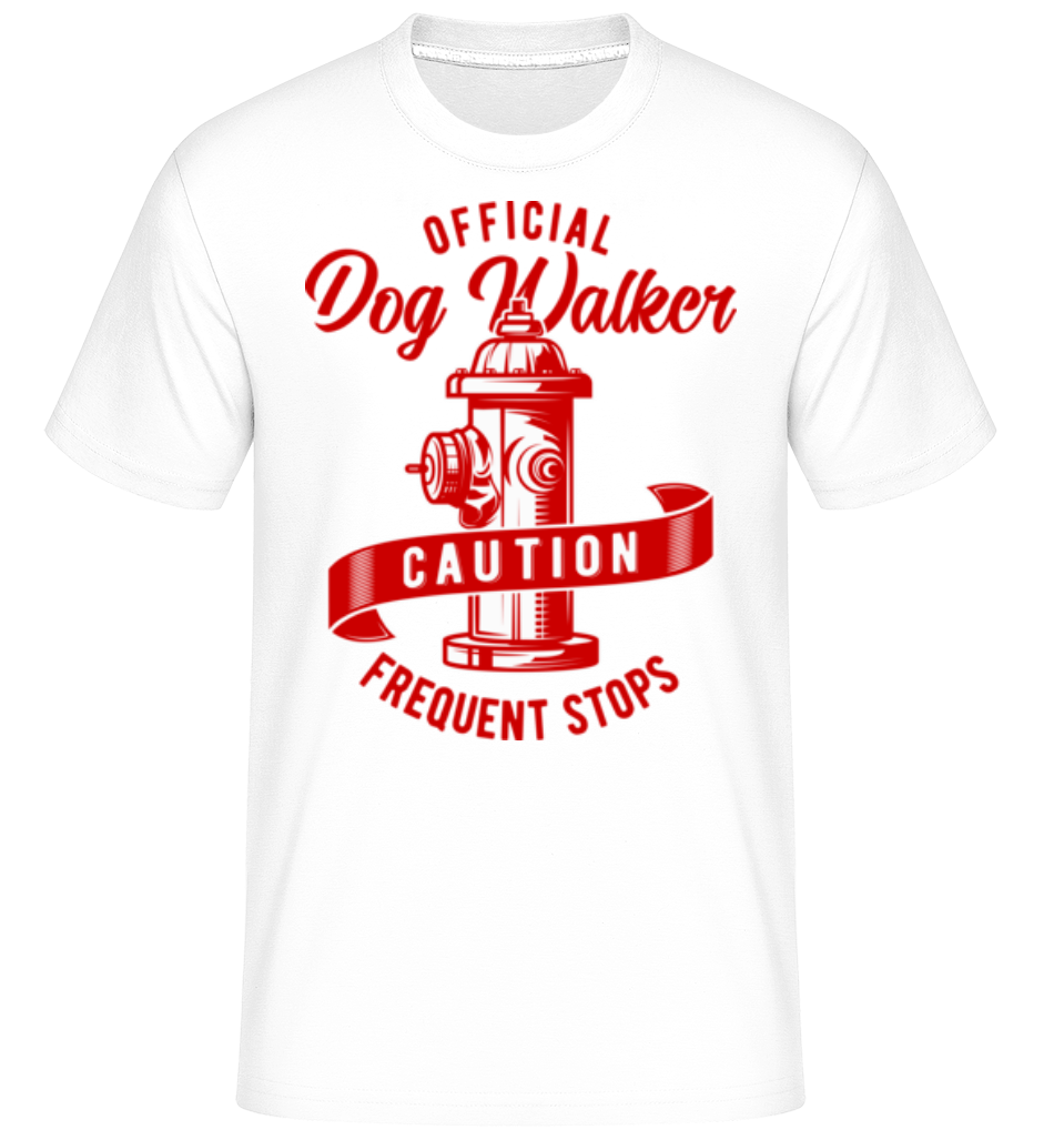 Official Dog Walker ·  T-Shirt Shirtinator homme