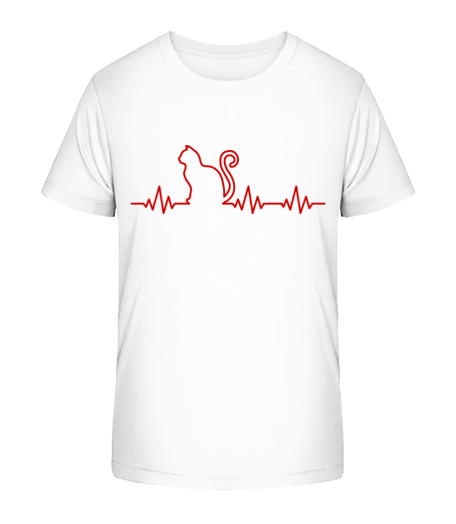 Pulsation Chat · T-shirt bio Enfant Stanley Stella 2.0