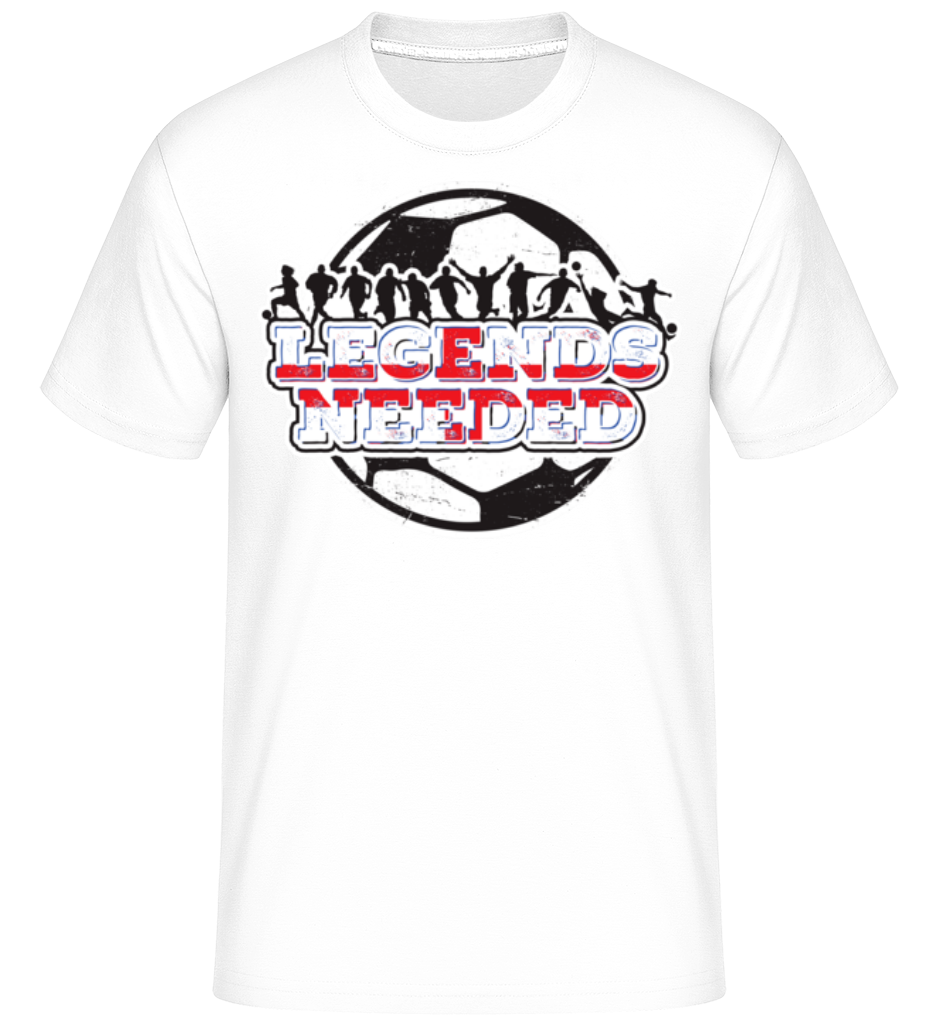 Football Angleterre Legends Needed ·  T-Shirt Shirtinator homme