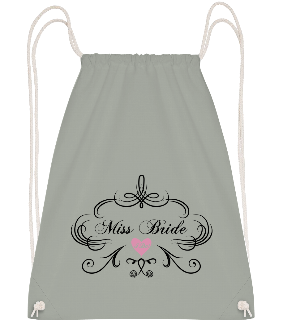 Miss Bride - Sac à dos Drawstring - Anthracite - Vorn