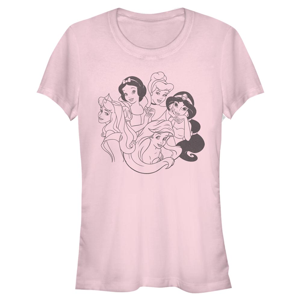 Disney - Princesses Disney - Photo de groupe Simple Princess - Femme T-shirt