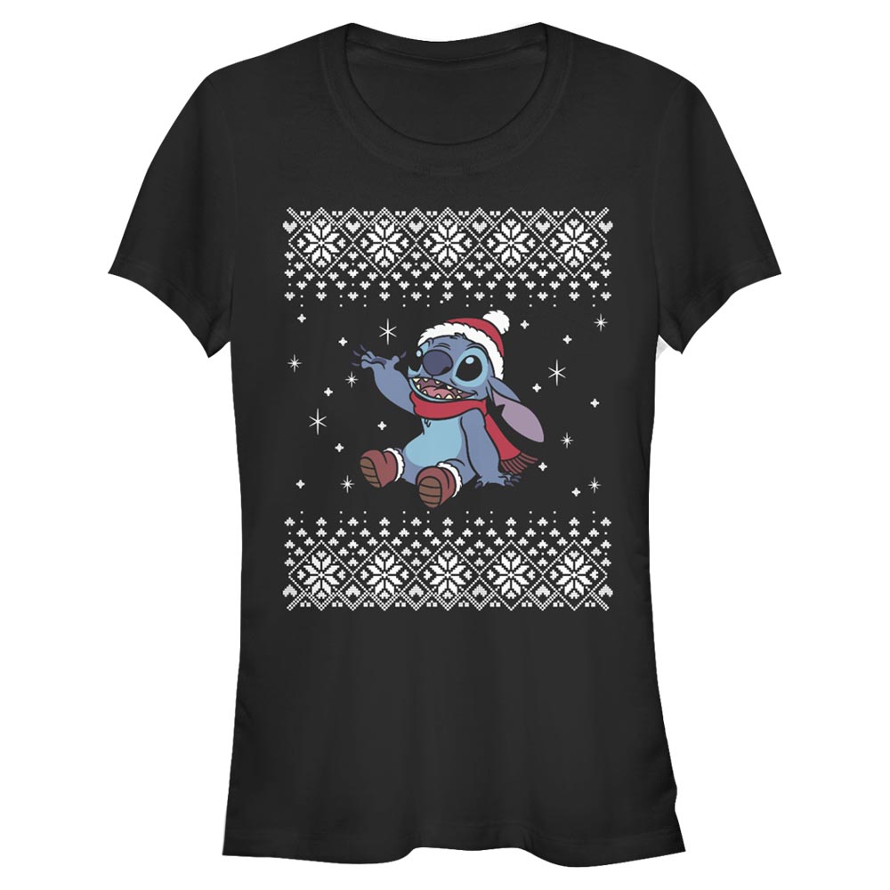 Disney Classics - Lilo & Stitch - Stitch Christmas Front - Christmas - Femme T-shirt