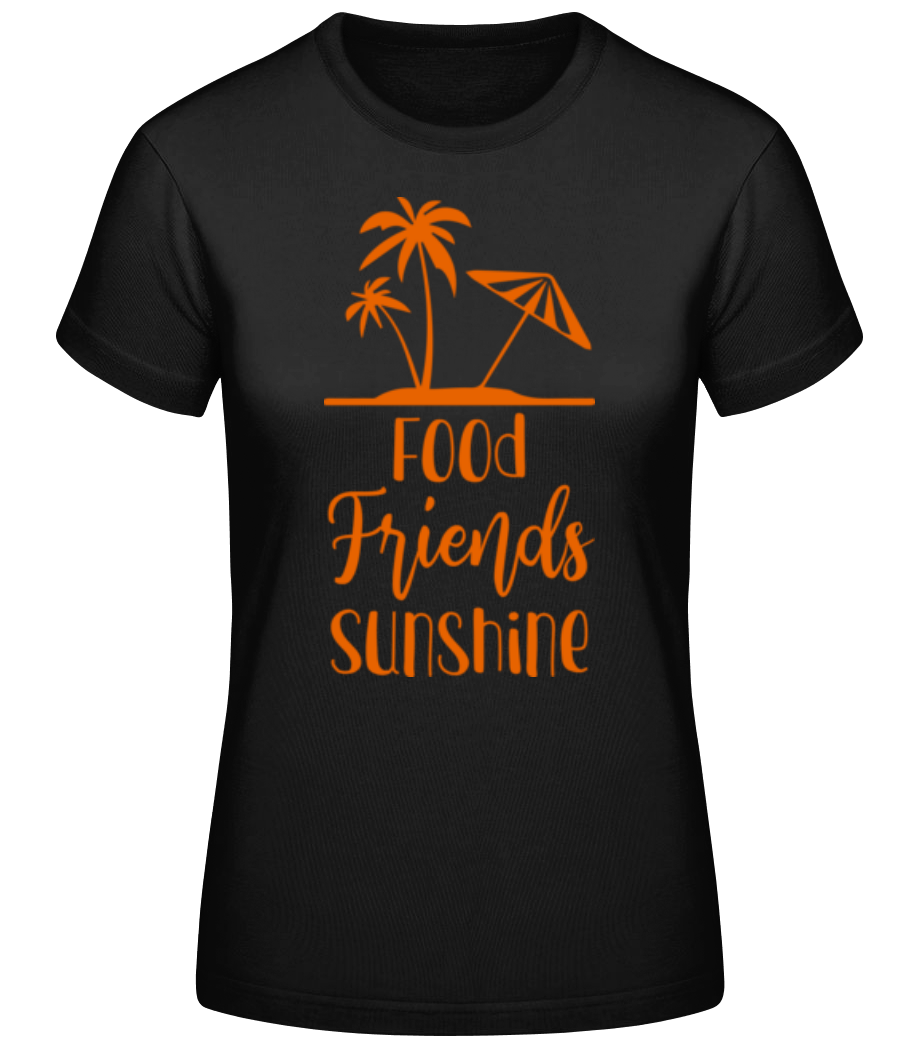 Food Friends Sunshine · T-shirt standard Femme