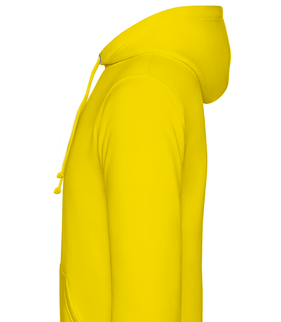 Aperçu: Dadman - Sweat à capuche Homme - Jaune - Gauche