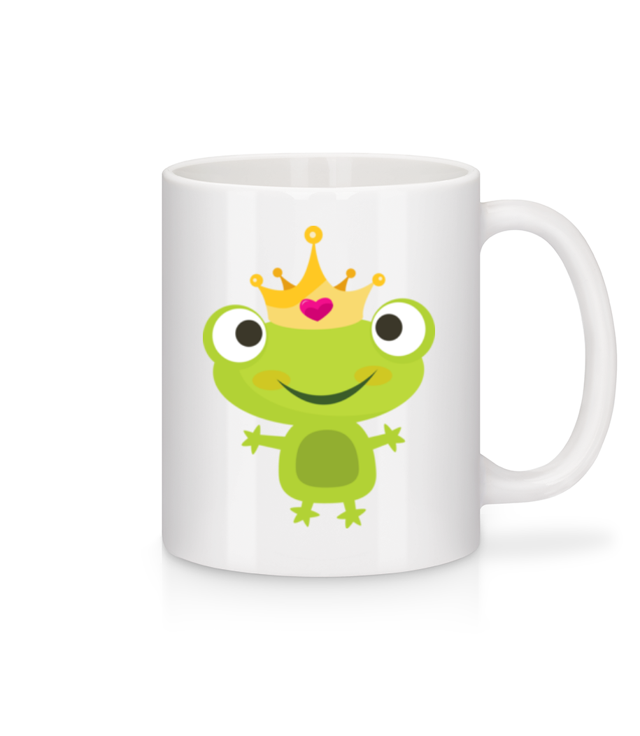 Princess Frog · Mug en céramique blanc