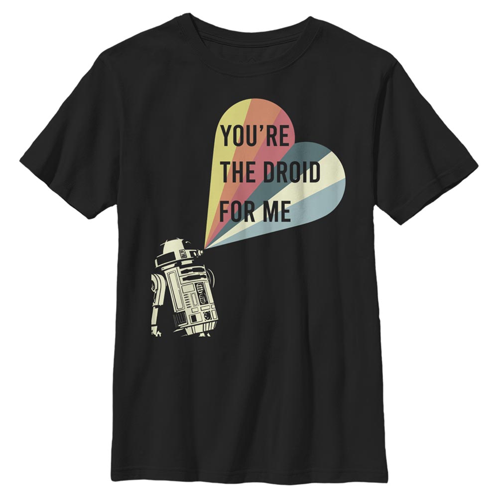 Aperçu: Star Wars - R2-D2 Droid For Me - Enfant T-shirt - Noir - Devant