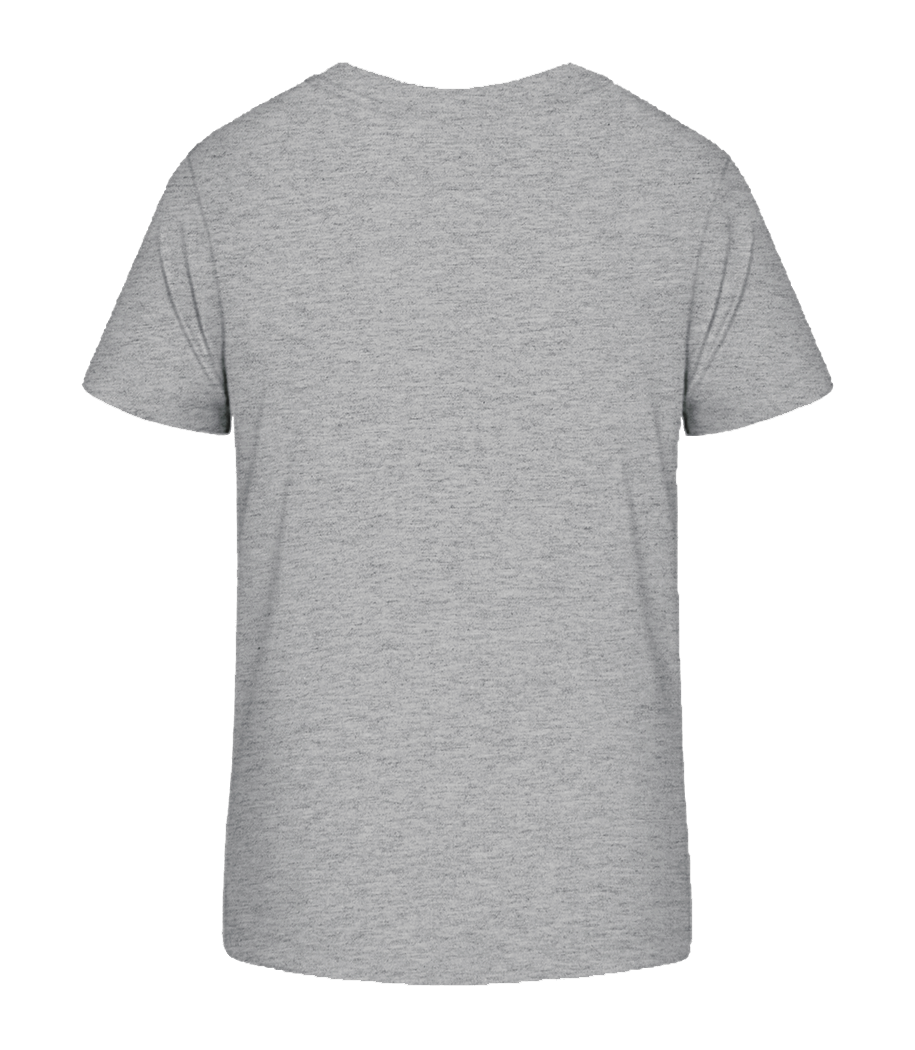 Aperçu: Lamacorn - T-shirt bio Enfant Stanley Stella 2.0 - Gris chiné - Derrière