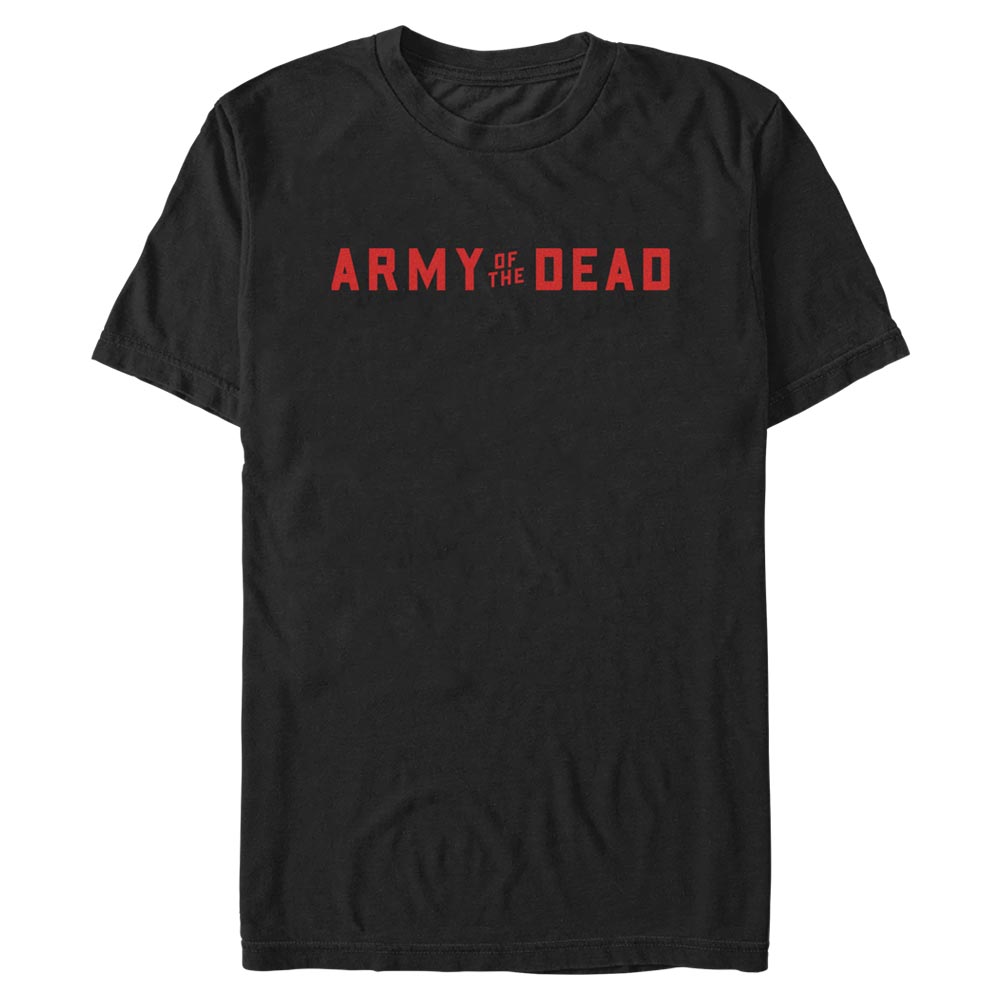 Netflix - Army Of The Dead - Logo Red - Homme T-shirt