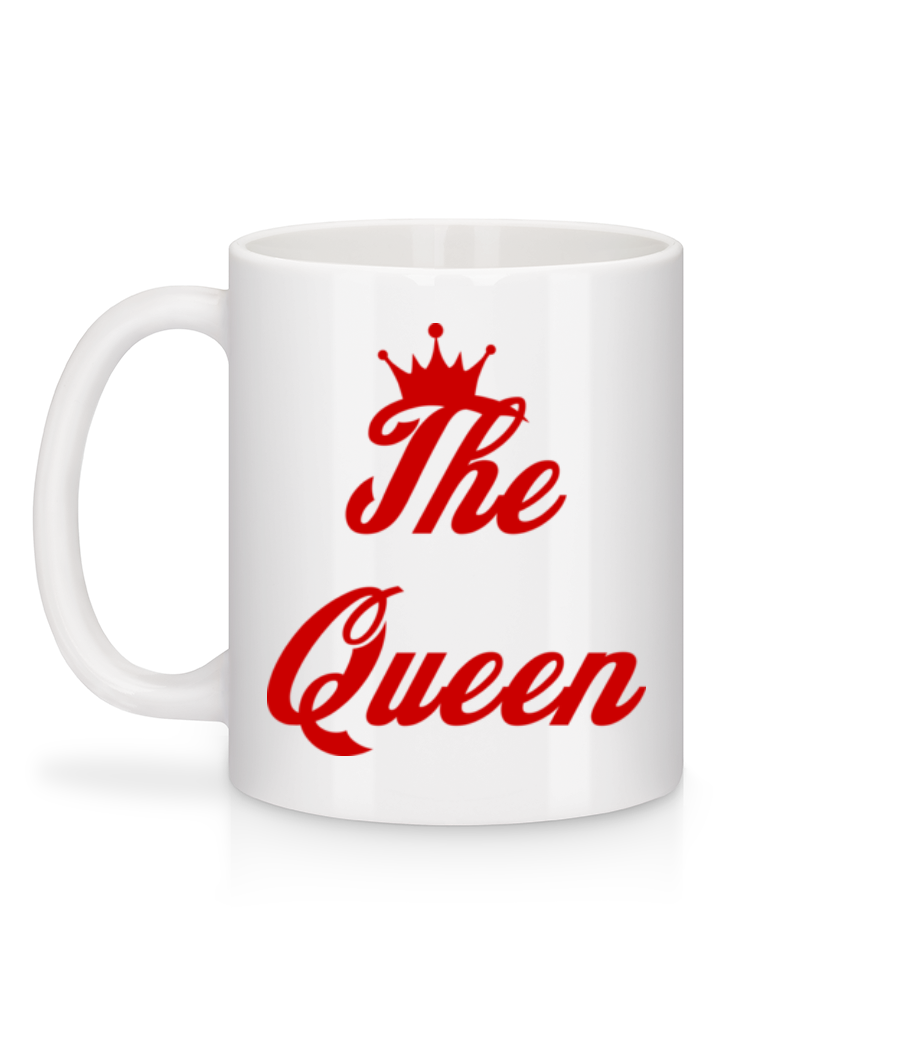 Aperçu: The Queen - Mug en céramique blanc - Blanc - Derrière