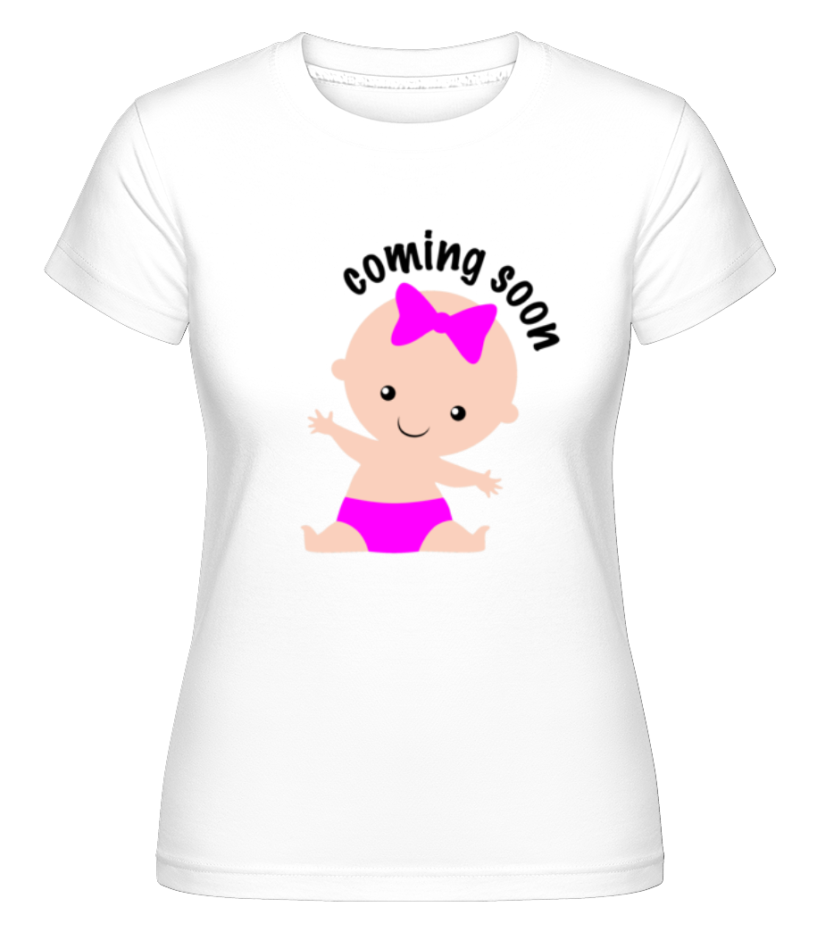 Baby Girl Announcement ·  T-shirt Shirtinator femme