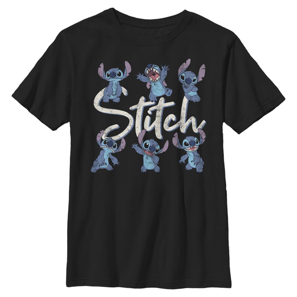 Disney - Lilo & Stitch - Stitch Poses - Enfant T-shirt