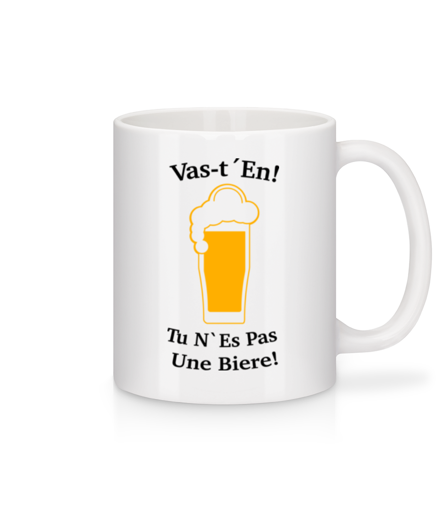 Vas-t'En! · Mug en céramique blanc