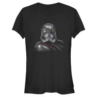 Star Wars - Episode 7 - Captain Phasma Phasma - Women's T-Shirt - Black - Front Star Wars - Episode 7 - Captain Phasma Phasma - Women's T-Shirt - Black - Front
