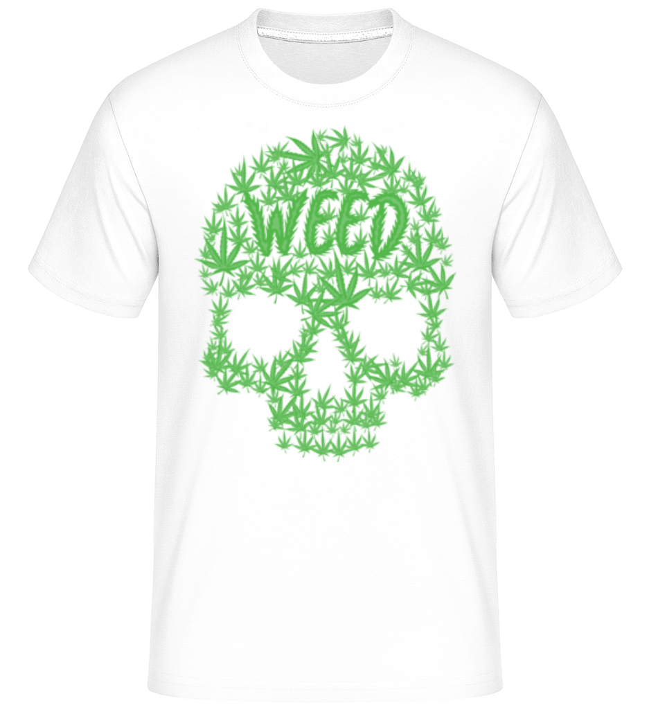 Weed Crâne De Cannabis ·  T-Shirt Shirtinator homme