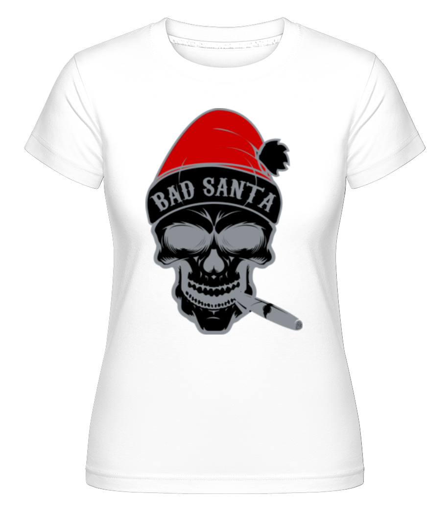Bad Santa Skull ·  T-shirt Shirtinator femme