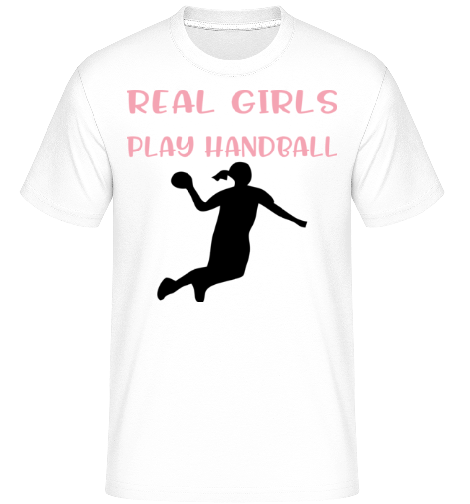Real Girls Play Handball ·  T-Shirt Shirtinator homme