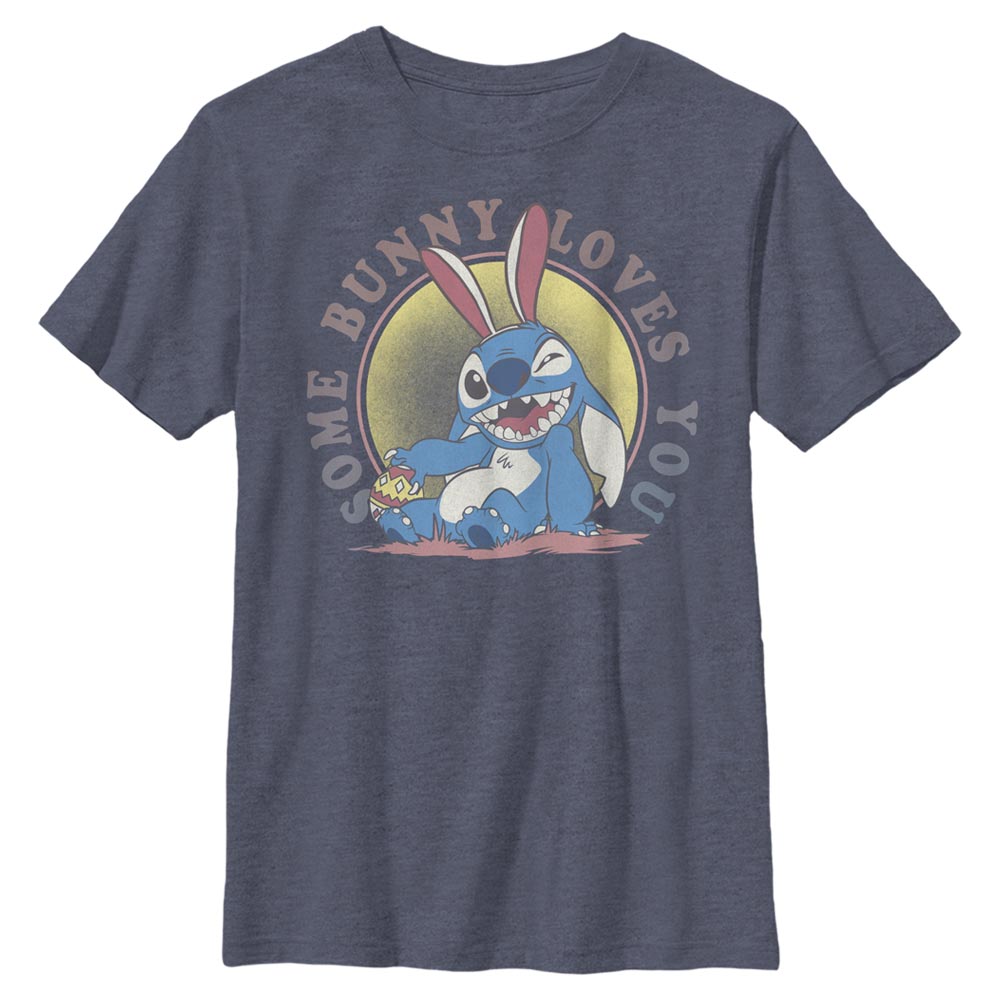 Disney Classics - Lilo & Stitch - Lilo et Stitch Some Bunny Loves You - Enfant T-shirt