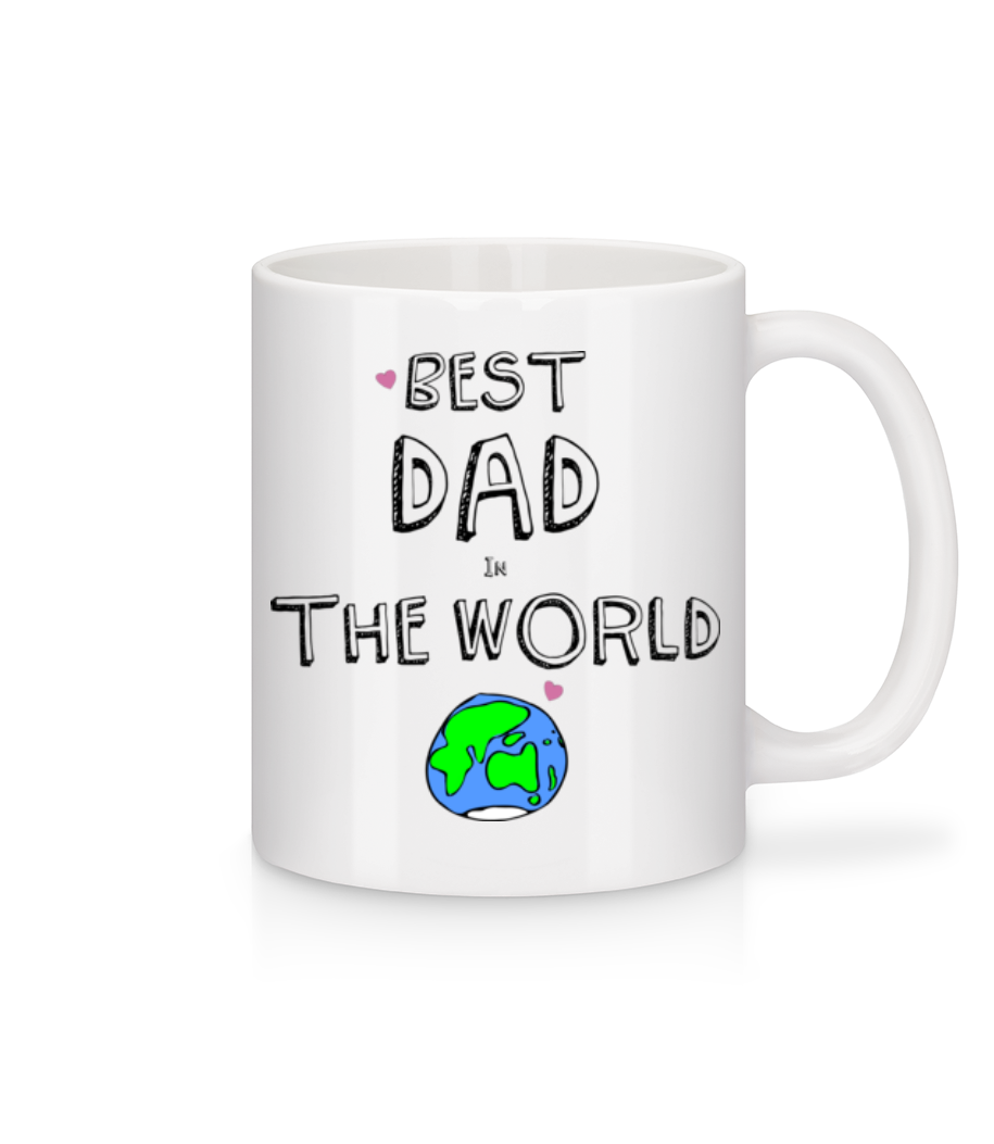 Best Dad In The World · Mug en céramique blanc