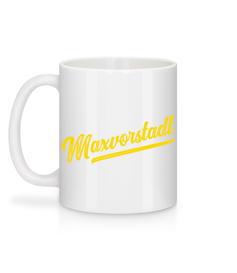 Maxvorstadt Swoosh - Tasse - Weiß - Hinten