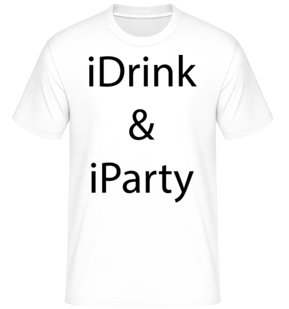 iDrink & iParty ·  T-Shirt Shirtinator homme