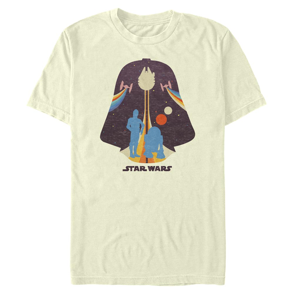 Star Wars - Skupina Minimal - Homme T-shirt - Crème - Devant