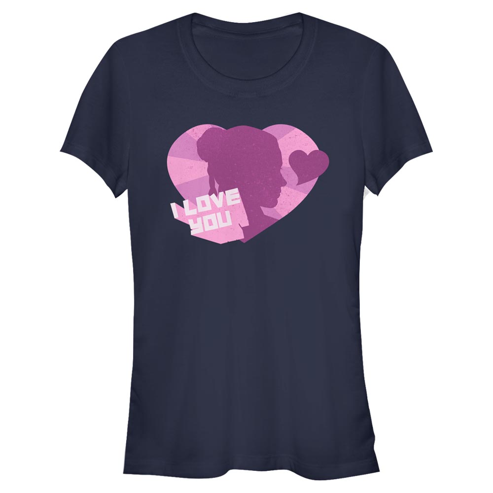 Star Wars - Princesse Leia Luv you Sil - Femme T-shirt