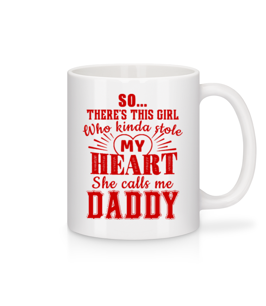 She Calls Me Daddy · Mug en céramique blanc